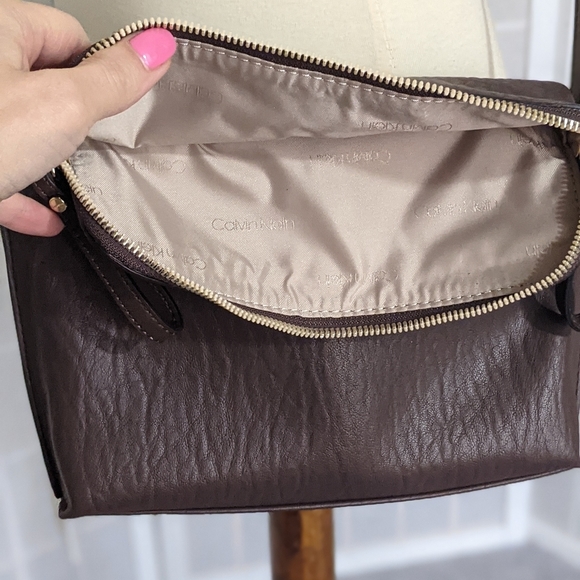Calvin Klein brown cross body bag New - Picture 4 of 5